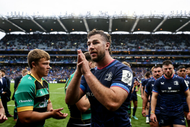 caelan-doris-applauds-the-fans-after-the-game