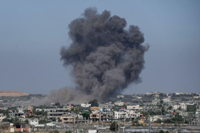 smoke-rises-following-an-israeli-airstrike-in-rafah-gaza-strip-thursday-may-30-2024-ap-photoabdel-kareem-hana