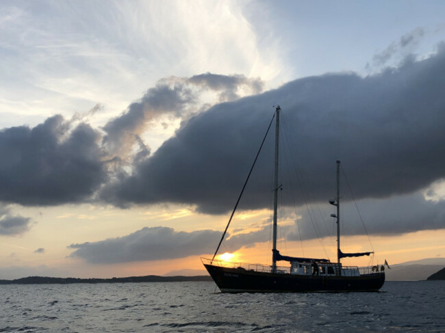 Celtic Mist in Bunaw_Kilmakilloge Harbour