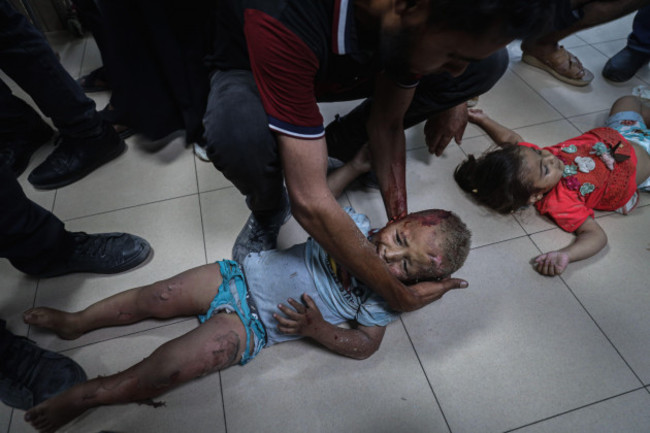 gaza-gaza-palestine-9th-june-2024-a-number-of-martyrs-and-injuries-arrive-at-al-aqsa-martyrs-hospital-after-a-house-belonging-to-the-abu-shaaban-family-was-targeted-on-salah-al-din-street-next-to