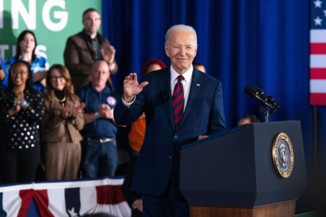 president-joe-biden-waves-to-the-crowd-during-an-event-in-milwaukee-wisconsin-on-wednesday-march-13-2024