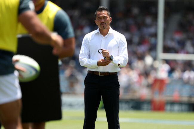 tokyo-japan-15th-july-2017-atsushi-tanabe-coach-sunwolves-rugby-super-rugby-match-between-sunwolves-48-21-blues-at-prince-chichibu-memorial-stadium-in-tokyo-japan-credit-afloalamy-live-ne
