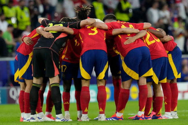 spains-team-form-a-huddle-before-a-round-of-sixteen-match-at-the-euro-2024-soccer-tournament-against-georgia-in-cologne-germany-sunday-june-30-2024-ap-photofrank-augstein