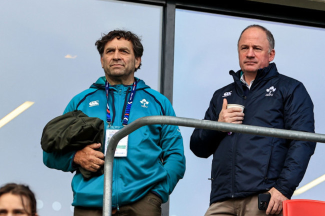 david-nucifora-and-david-humphreys-attend-the-game