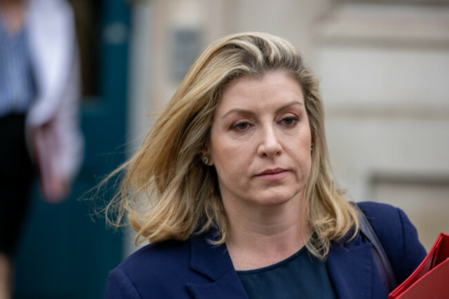 london-uk-21st-may-2024-government-ministers-in-whitehall-london-uk-penny-mordaunt-leader-of-the-house-of-commons-credit-ian-davidsonalamy-live-news