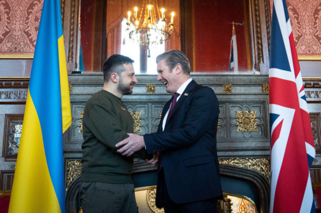 file-photo-dated-080223-of-labour-leader-keir-starmer-right-meeting-with-ukrainian-president-volodymyr-zelensky-at-speakers-house-in-the-palace-of-westminster-london-during-his-first-visit-to-t