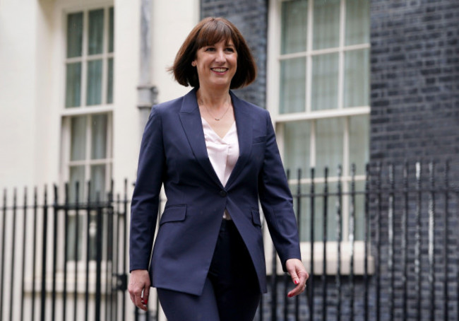 rachel-reeves-outside-11-downing-street-in-london-she-has-has-been-appointed-sir-keir-starmers-chancellor-of-the-exchequer-becoming-the-first-woman-to-take-charge-of-the-treasury-picture-date-fri