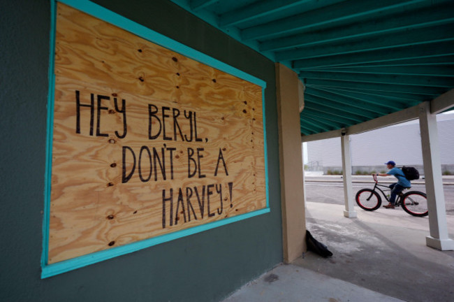 a-message-for-beryl-is-left-on-a-boarded-up-business-sunday-july-7-2024-in-rock-port-texas-as-the-hurricane-moves-closer-to-the-texas-coast-ap-photoeric-gay