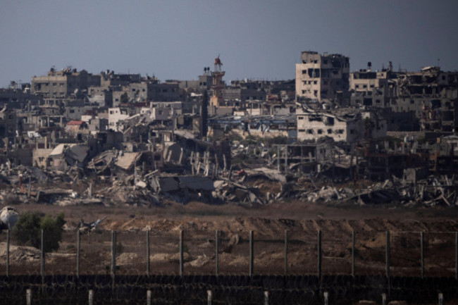 destroyed-buildings-stand-in-the-gaza-strip-as-seen-from-southern-israel-monday-july-8-2024-israeli-forces-advanced-deeper-into-the-gaza-strips-largest-city-in-pursuit-of-militants-who-had-regro