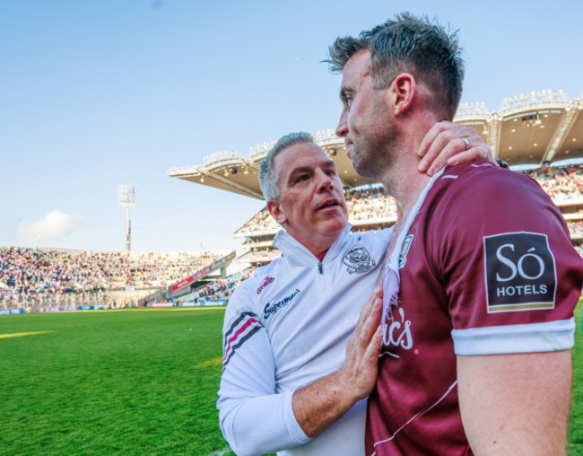 paul-conroy-and-manager-padraic-joyce-celebrate