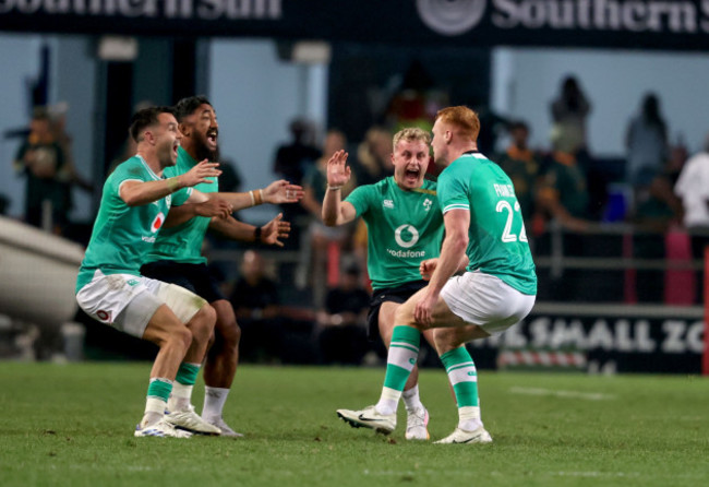 conor-murray-bundee-aki-and-craig-casey-celebrate-with-ciaran-frawley-after-his-match-winning-drop-goal