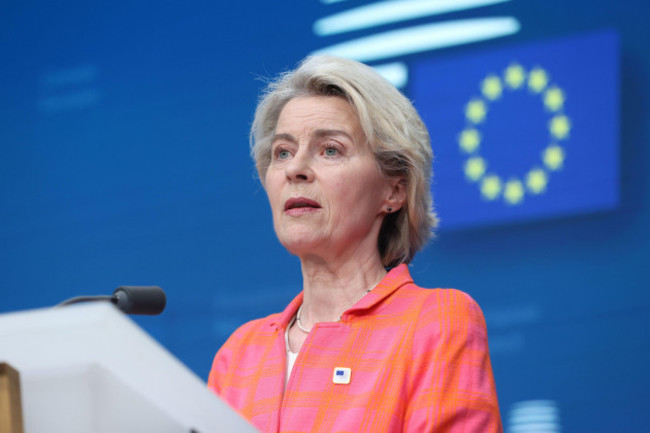 brussels-belgium-28th-june-2024-european-commission-president-ursula-von-der-leyen-speaks-at-a-press-conference-after-a-european-council-summit-in-brussels-belgium-june-28-2024-credit-zhao-di