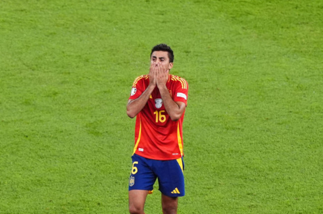 spains-rodri-reacts-at-half-time-during-the-uefa-euro-2024-final-match-at-the-olympiastadion-berlin-picture-date-sunday-july-14-2024