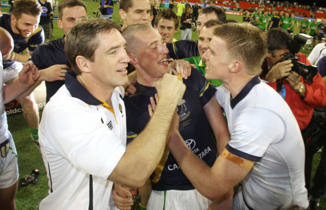 kieran-mcgeeney-celebrates-with-kieran-donaghy-and-tommy-walsh