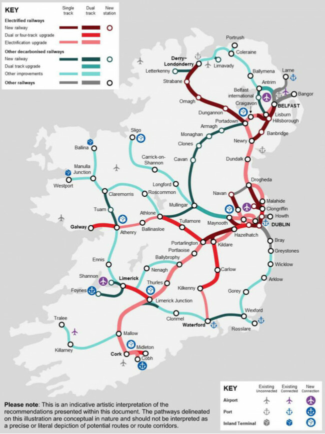 1Rail future map