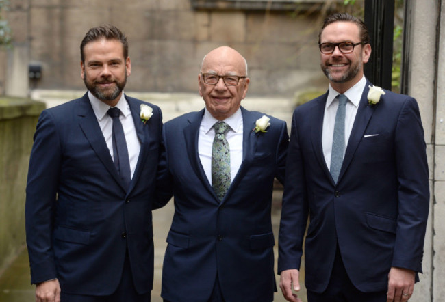 london-uk-march-5th-2016-file-photo-rupert-murdoch-steps-down-as-chairman-of-fox-and-newscorp-his-son-lachlan-murdoch-takes-over-from-him-seen-here-in-2016-rupert-murdoch-accompanied-by-his-son