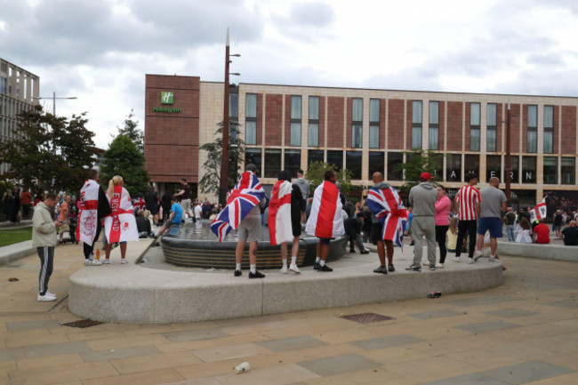 people-protest-in-sunderland-city-centre-following-the-stabbing-attacks-on-monday-in-southport-in-which-three-young-children-were-killed-axel-rudakubana-17-has-been-remanded-into-a-youth-detention