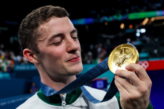 a-close-up-view-of-the-gold-medal-won-by-rhys-mcclenaghan