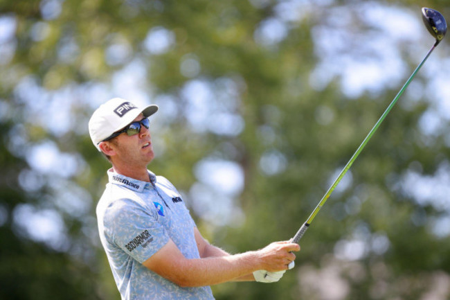 dublin-oh-june-08-seamus-power-of-the-republic-of-ireland-watches-his-tee-shot-on-the-18th-hole-during-the-third-round-of-the-memorial-tournament-presented-by-workday-at-muirfield-village-golf-clu