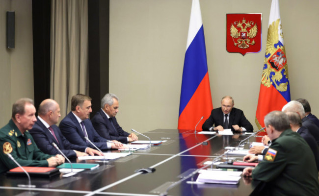 novo-ogaryovo-russia-12th-aug-2024-russian-president-vladimir-putin-chairs-a-meeting-of-government-officials-to-discuss-the-ukrainian-military-incursion-in-the-belgorod-region-at-the-presidential