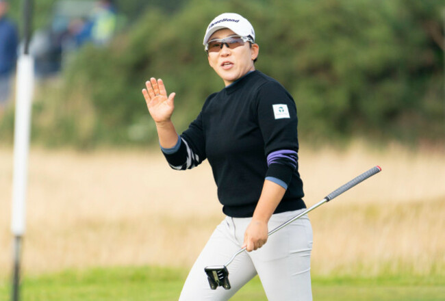 st-andrews-scotland-uk-24th-august-2024-third-round-of-aig-womens-open-at-old-course-st-andrews-pic-jiyai-shin-iain-masterton-alamy-live-news