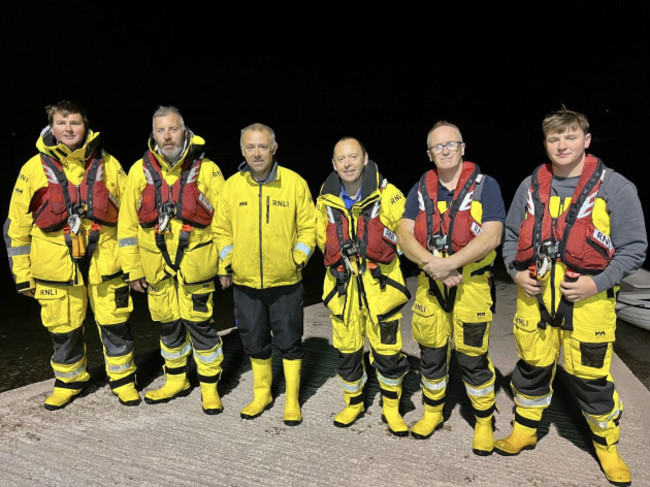 Courtmacsherry Lifeboat Crew under Coxswain Kevin Young on callout 25.8.2024