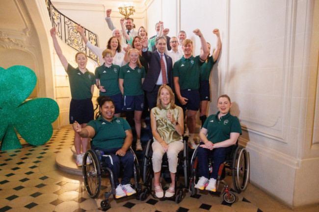 taoiseach-simon-harris-visits-team-ireland-paralympic-team-at-the-irish-embassy-in-paris