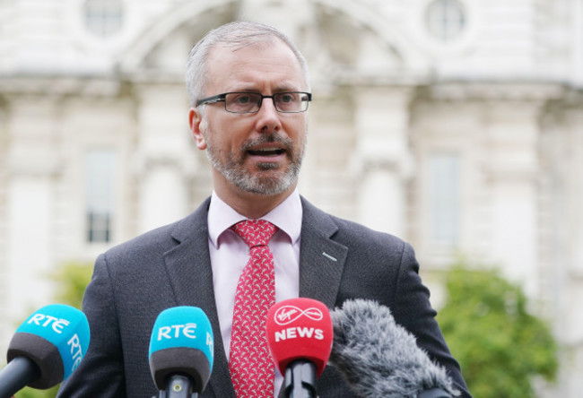 minister-for-children-and-green-party-leader-roderic-ogorman-speaking-to-the-media-ahead-of-a-cabinet-meeting-at-government-buildings-in-dublin-picture-date-wednesday-july-24-2024