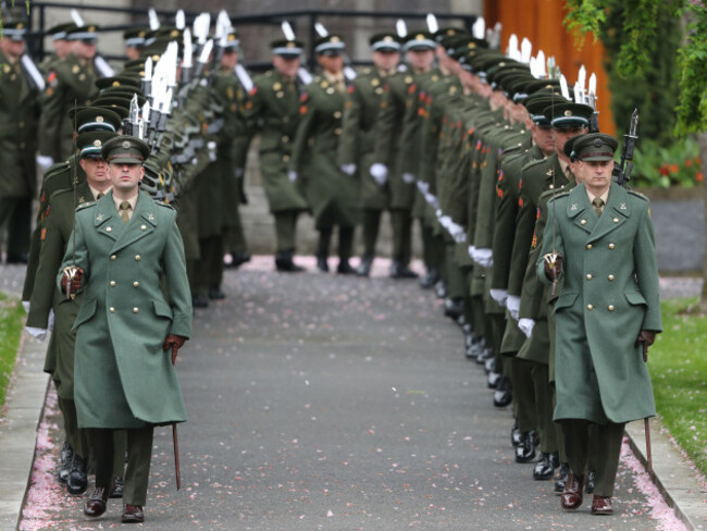 irish-defence-forces-personnel-take-part-in-a-state-religious-ceremony-to-commemorate-the-1916-easter-rising-leaders-at-arbour-hill-cemetery-in-dublin