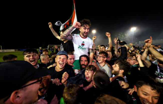 sean-maguire-celebrates-winning-the-first-division-and-getting-promoted-to-the-premier-division-with-fans