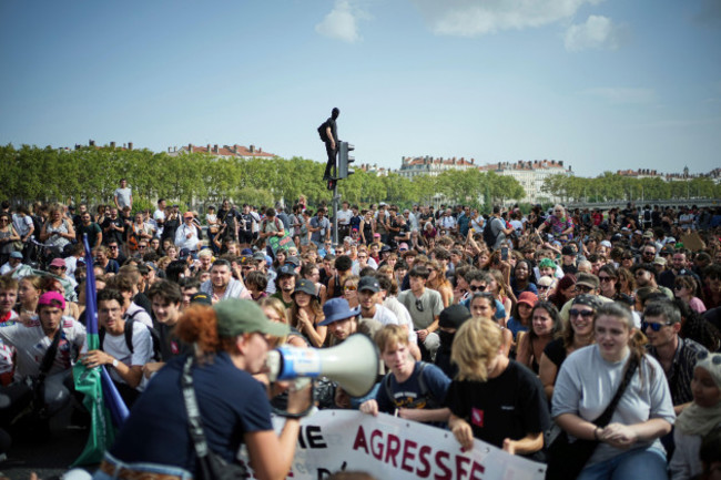 demonstrators-participate-in-a-protest-responding-to-a-call-from-the-far-left-party-who-criticized-as-a-power-grab-the-presidents-appointment-of-a-conservative-new-prime-minister-michel-barnier-in