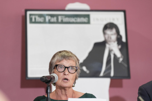 retransmitting-amending-finucan-to-finucane-geraldine-finucane-the-widow-of-murdered-belfast-solicitor-pat-finucane-speaking-during-a-press-conference-at-st-comgalls-ionad-eileen-howell-centre-in