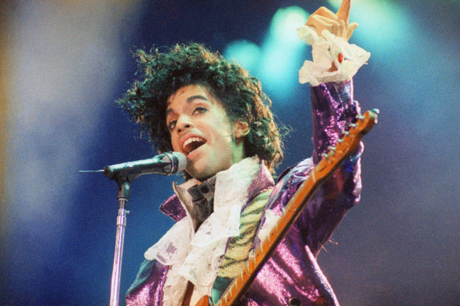 file-in-this-feb-18-1985-file-photo-prince-performs-at-the-forum-in-inglewood-calif-a-pair-of-record-labels-announced-friday-april-28-2017-that-a-remastered-edition-of-princes-landmark-1984