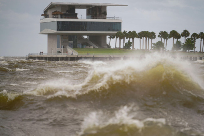 the-st-pete-pier-is-pictured-among-high-winds-and-waves-as-hurricane-helene-makes-its-way-toward-the-florida-panhandle-passing-west-of-tampa-bay-thursday-sept-26-2024-in-st-petersburg-fla-ma