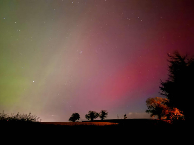 northern lights Donegal