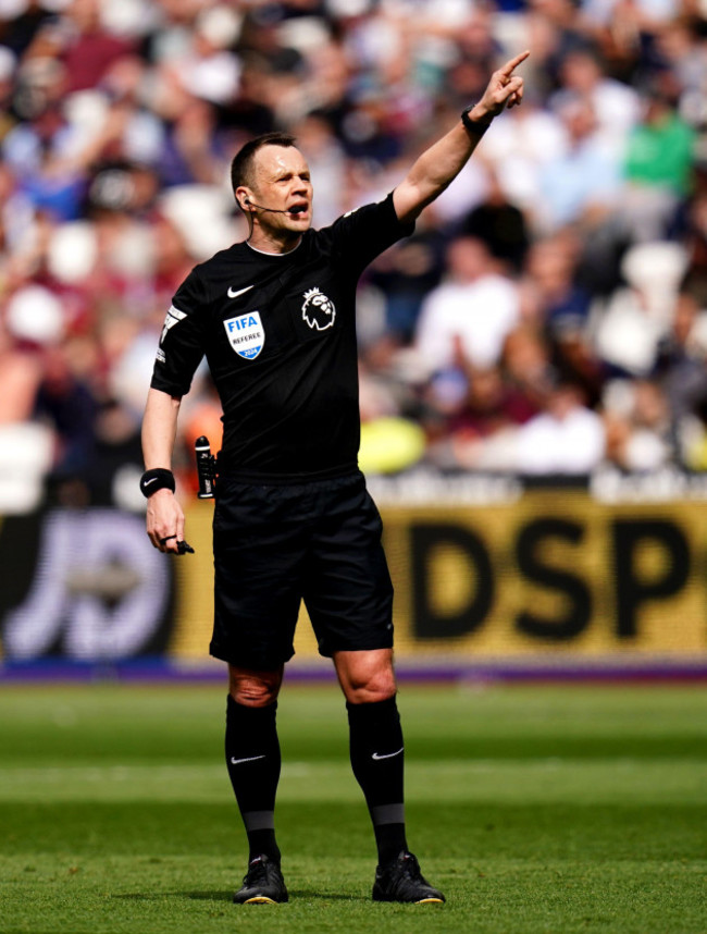 file-photo-dated-14-04-2024-of-stuart-attwell-nottingham-forest-have-asked-for-the-var-audio-to-be-released-concerning-three-key-decisions-that-went-against-them-in-their-match-at-everton-on-sunday