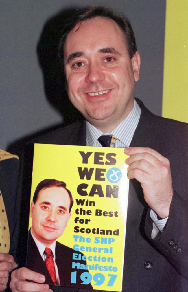 snp-leader-alex-salmond-launching-his-partys-manifesto-in-edinburgh-today-monday-photo-by-chris-baconpa-see-pa-story-election-snp