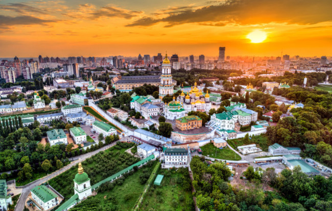 aerialviewofpechersklavrainkiev-unescoworldheritage