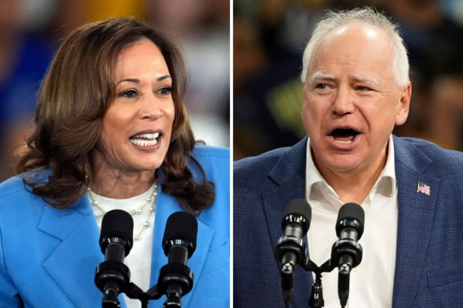 this-combination-of-file-photos-shows-democratic-presidential-nominee-vice-president-kamala-harris-left-speaking-at-a-campaign-event-in-raleigh-n-c-aug-16-2024-and-democratic-vice-presidential