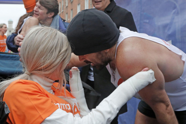 actor-colin-farrell-with-his-close-friend-emma-fogarty-after-running-in-the-irish-life-dublin-marathon-in-dublin-to-raise-money-for-people-living-with-epidermolysis-bullosa-eb-a-rare-genetic-skin