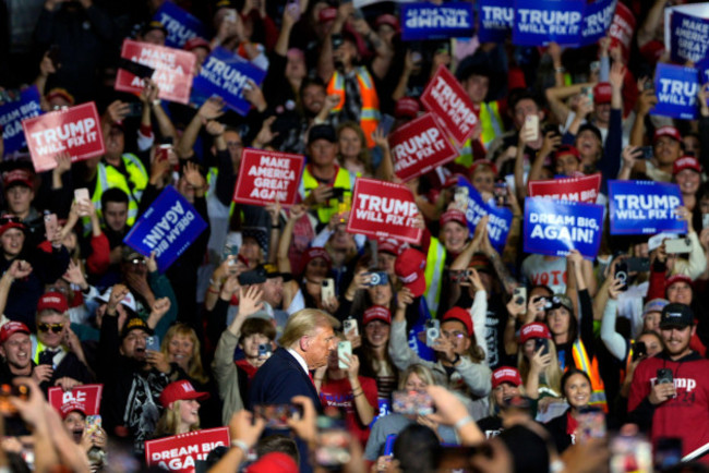 republican-presidential-nominee-former-president-donald-trump-arrives-for-a-campaign-rally-at-fiserv-forum-friday-nov-1-2024-in-milwaukee-ap-photojulia-demaree-nikhinson