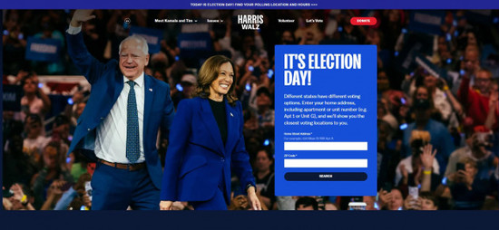 Harris main page 1