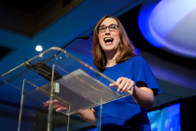 sarah-mcbride-democratic-candidate-for-delawares-at-large-congressional-district-speaks-during-an-election-night-watch-party-tuesday-nov-5-2024-in-wilmington-del-ap-photopamela-smith