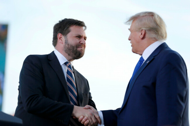 file-senate-candidate-jd-vance-left-greets-former-president-donald-trump-at-a-rally-at-the-delaware-county-fairgrounds-saturday-april-23-2022-in-delaware-ohio-to-endorse-republican-candidate