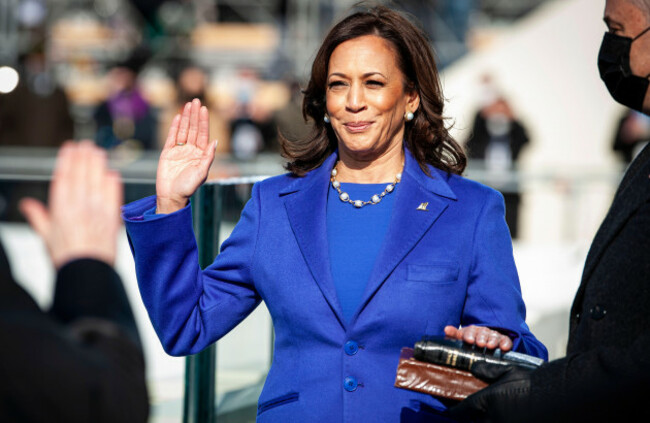 u-s-vice-president-kamala-harris-takes-the-oath-of-office-on-the-platform-of-the-u-s-capitol-during-the-59th-presidential-inauguration-in-washington-d-c-jan-20-2021-military-personnel-assigned