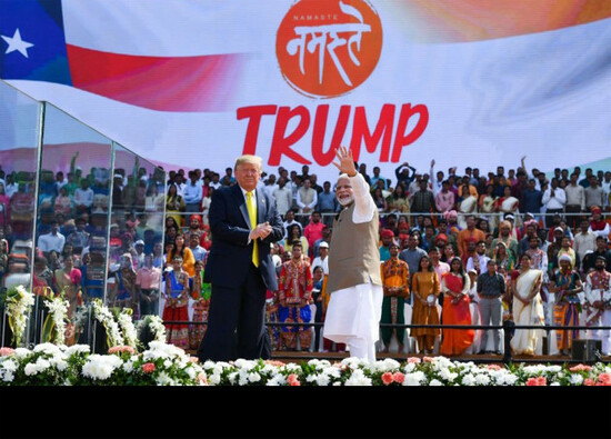 us-president-donald-trump-at-a-welcome-rally-in-ahmedabad-india-with-indian-president-narendra-modi-24-february-2020