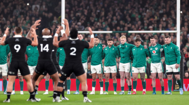 the-ireland-team-move-forward-during-the-new-zealand-all-blacks-haka