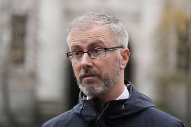 minister-for-children-roderic-ogorman-speaking-to-the-media-in-the-courtyard-of-the-government-buildings-dublin-ahead-of-a-meeting-of-the-cabinet-picture-date-thursday-september-26-2024