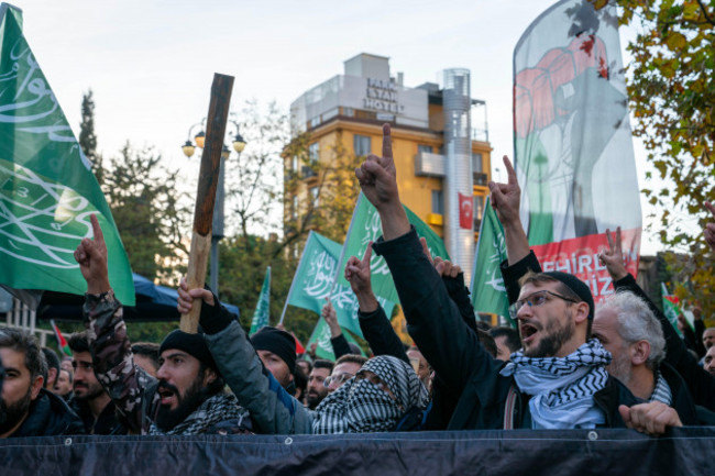 beyoglu-istanbul-turkey-10th-nov-2024-demonstrators-shout-slogans-during-a-pro-palestine-march-in-solidarity-with-palestinians-in-gaza-from-taksim-square-to-germany-consulatea-general-in-istanbu