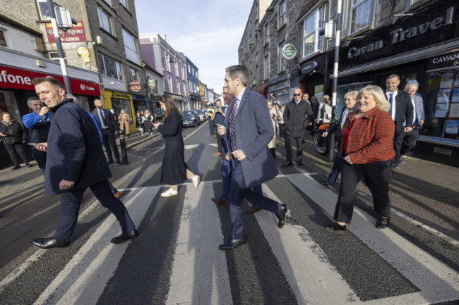 Taoiseach Simon Harris canvassing Cavan 003